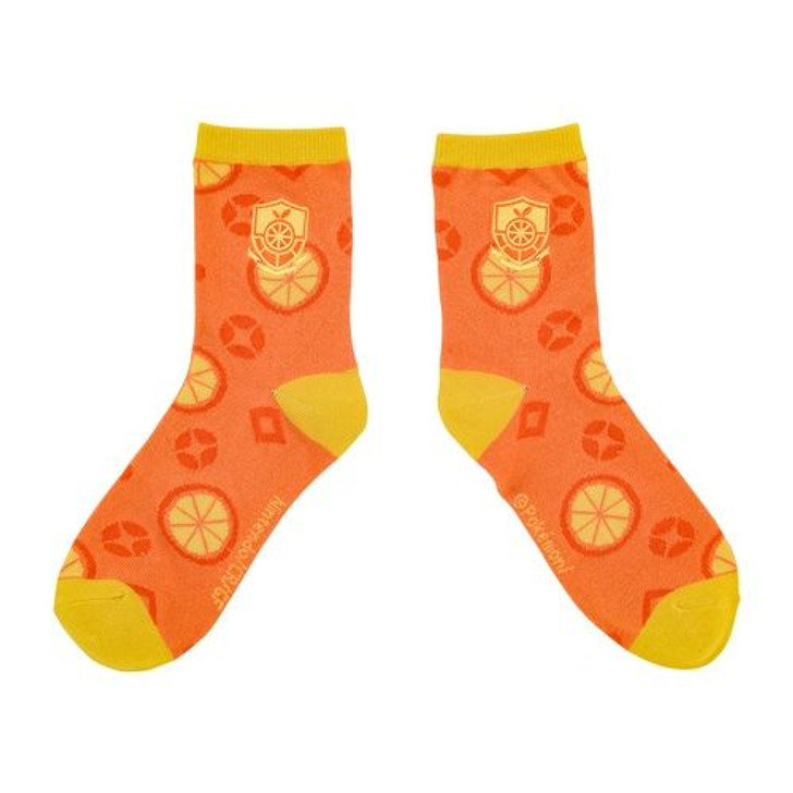 Pokemon Center Original Middle Socks Naranja Academy (25-27cm)