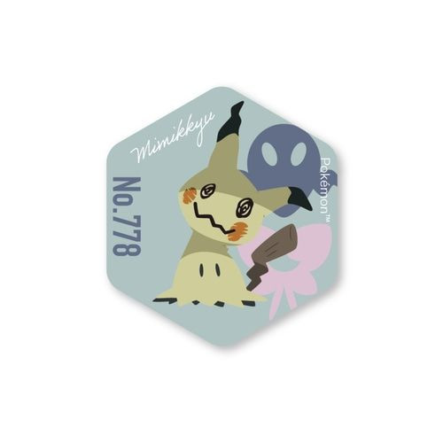 Pokemon Center Original Honeycomb Acrylic Magnet Mimikyu