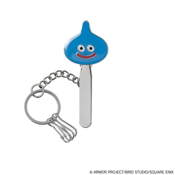 Square Enix Dragon Quest Smile Slime Keychain w/Clip Slime