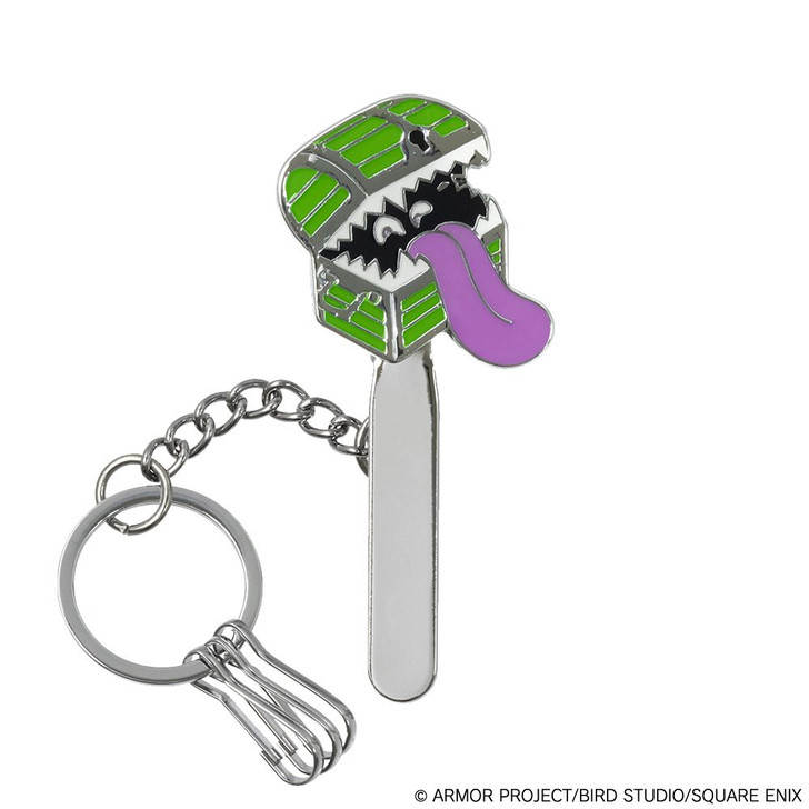 Square Enix Dragon Quest Smile Slime Keychain with Clip Mimic
