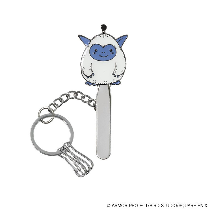 Square Enix Dragon Quest Smile Slime Keychain with Clip Fluffy