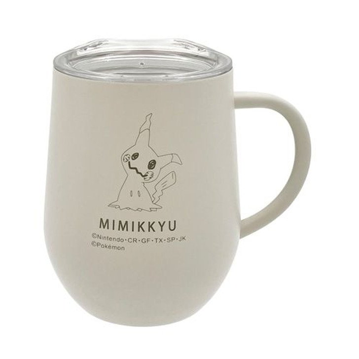 Pokemon Center Original Stainless Steel Mug with Lid Mimikyu