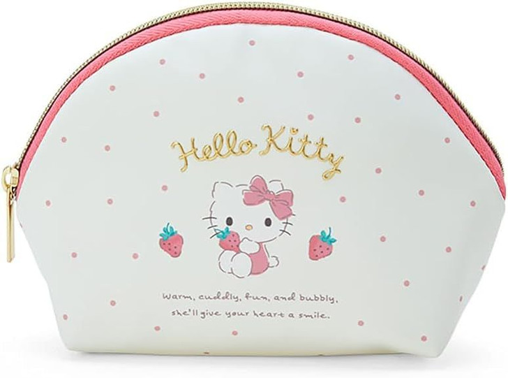 Sanrio Pouch Hello Kitty - 'Warm, cuddly, fun and bubbly...'