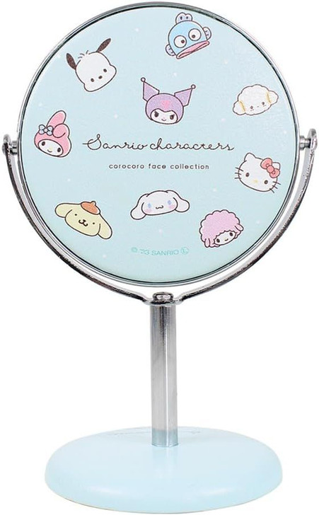 T's Factory Sanrio Stand Round Mini Mirror Faces