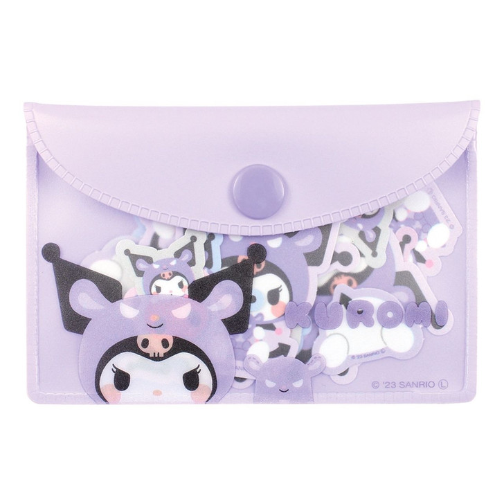 T's Factory Sanrio Pouch of Stickers Kuromi