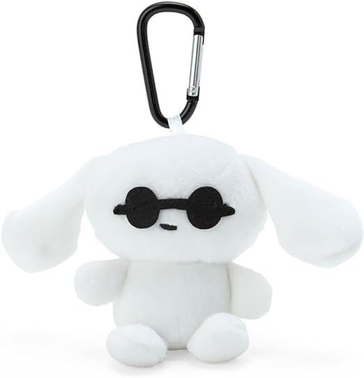 Sanrio Mini Plush with Carabiner Cinnamoroll with Sunglasses (I.CINNAMOROLL)