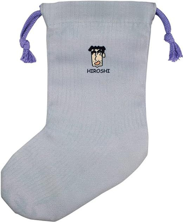 T's Factory Crayon Shin-chan Drawstring Bag Hiroshi's Stinky Sock