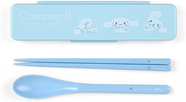 Sanrio Chopstick and Spoon Set Cinnamoroll