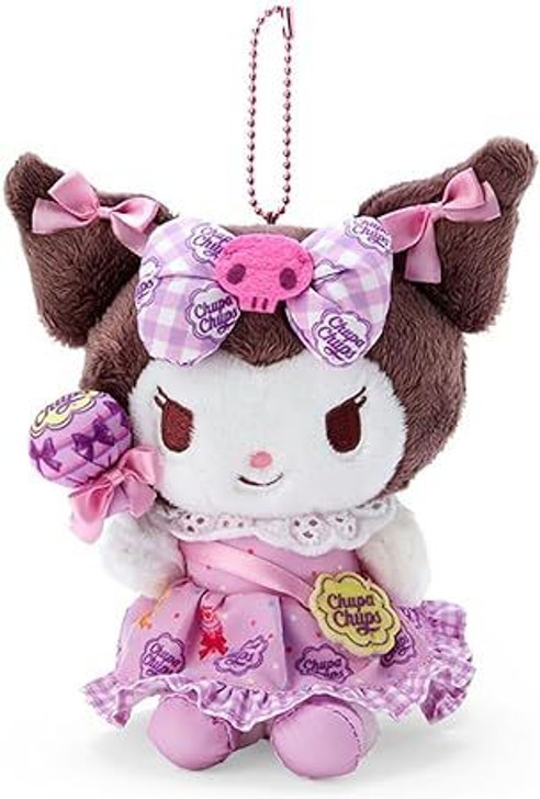 Sanrio Mascot Holder Kuromi (Chupa Chups Collaboration)