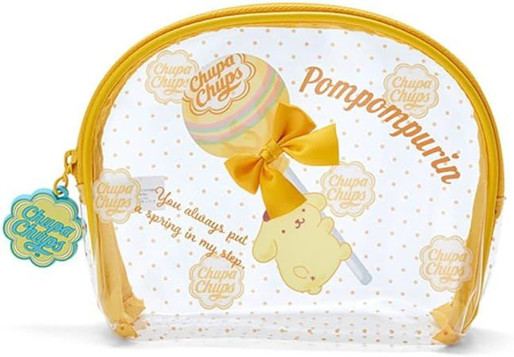 Sanrio Clear Pouch Pom Pom Purin (Chupa Chups Collaboration)