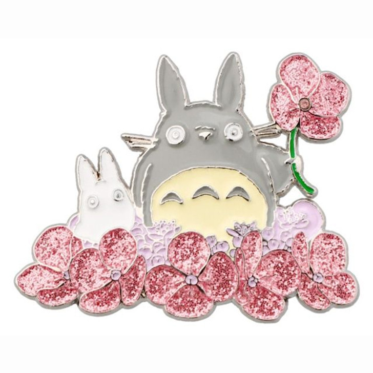 Studio Ghibli Spirited Away Metal Brooch - Big Totoro & Small Totoro