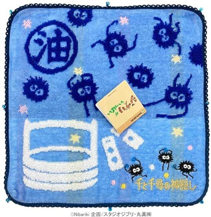 Marushin Studio Ghibli Spirited Away Mini Towel Susuwatari