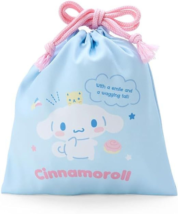 Sanrio Snacks in a Drawstring Bag Cinnamoroll