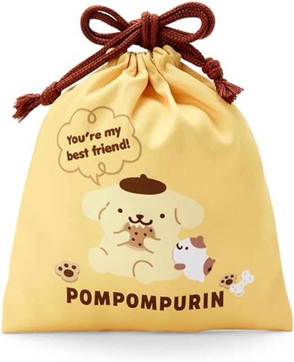 Sanrio Snacks in a Drawstring Bag Pom Pom Purin