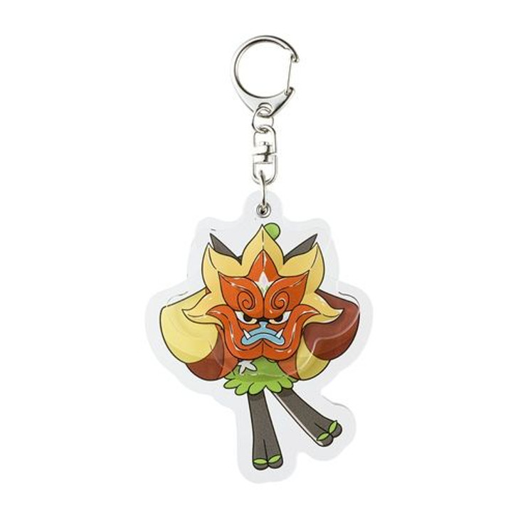 Pokemon Center Original Keychain Ogerpon (Hearthflame Mask)