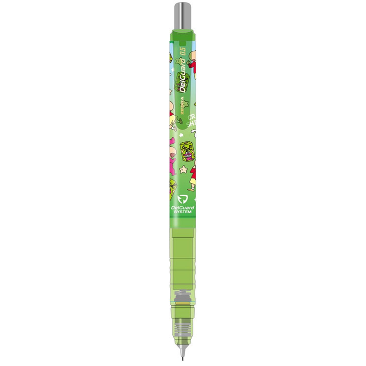 T's Factory Crayon Shin-chan Mechanical Pencil Delguard 0.5mm Chocobi - Green