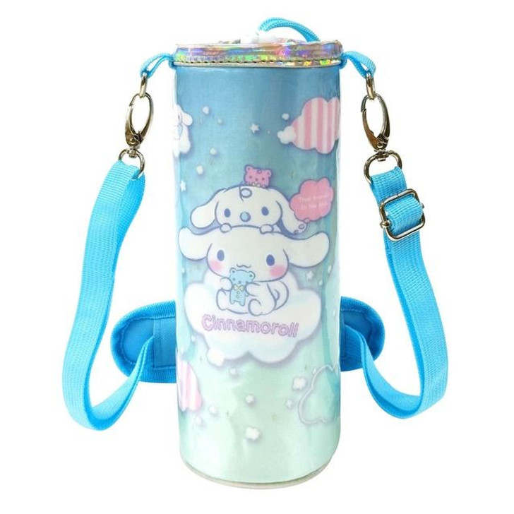 T's Factory Sanrio PET Bottle Cover with Shoulder Holder Cinnamoroll