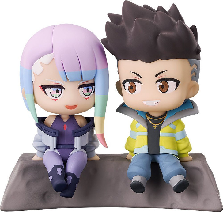 Qset+ David and Lucy -To The Moon Figure (Cyberpunk: Edgerunners)