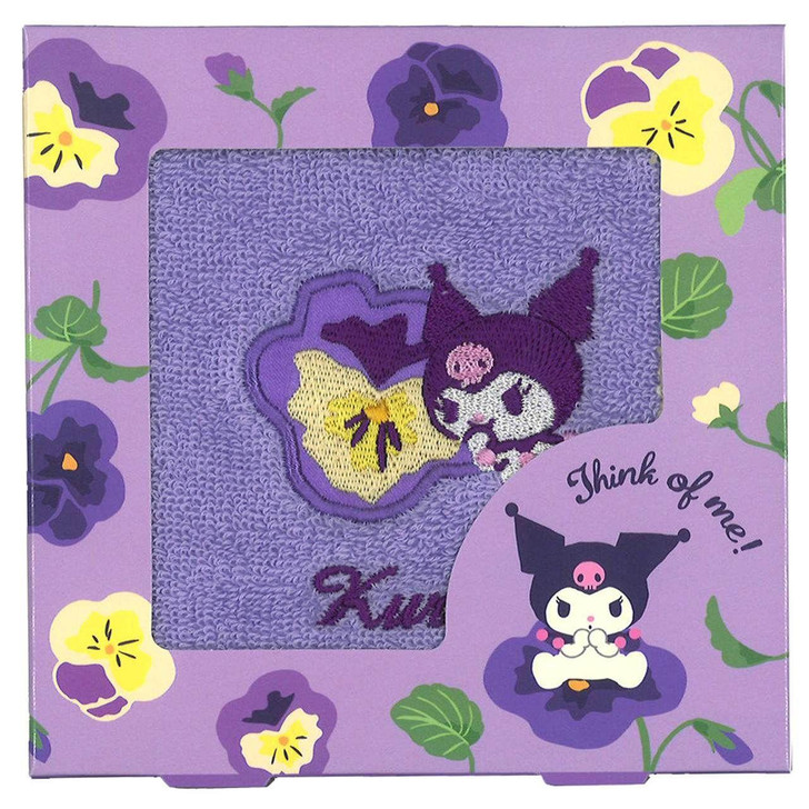 Other Sanrio Hand Towel Kuromi (Flower Series) 