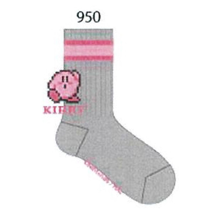 Kirby Crew Socks Gray