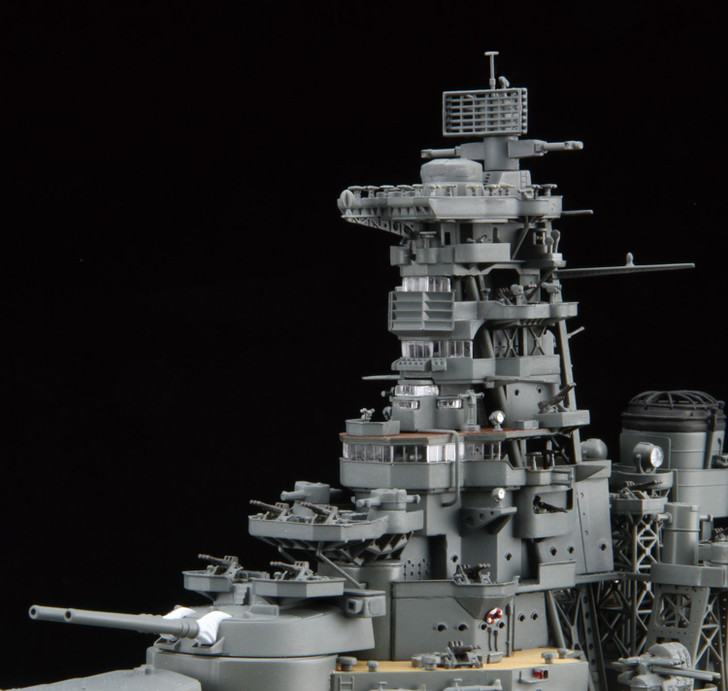 Fujimi 1/350 IJN Japanese Battleship Haruna Renovated Bridge & Name Plate Plastic Model