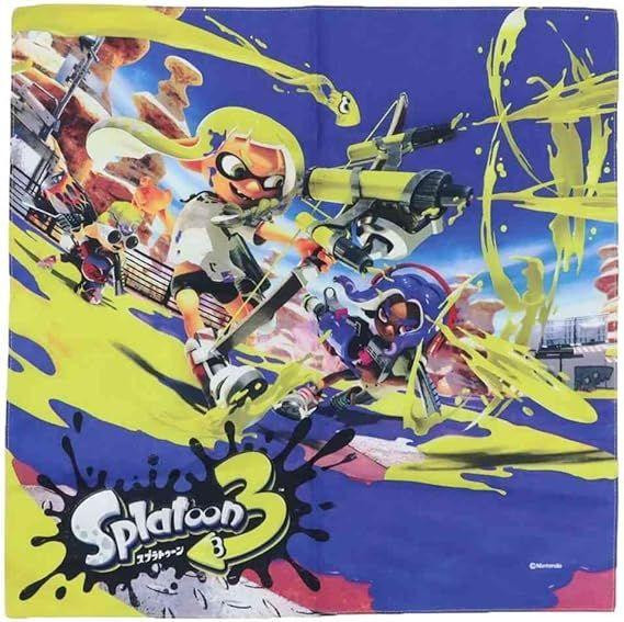  Sun Art Splatoon 3 Lunch Cloth Yellow 