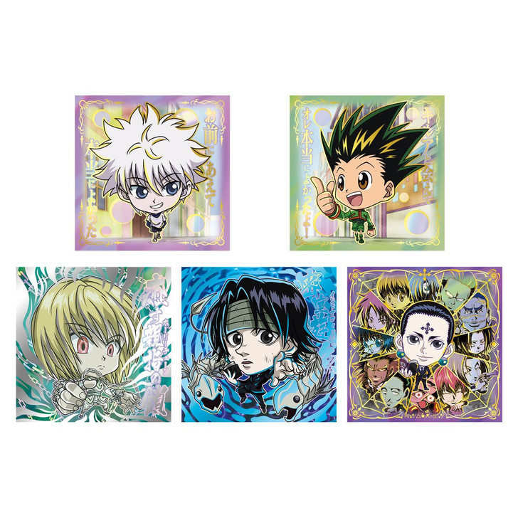 Bandai Candy Niformation HUNTER x HUNTER Deformed Sticker Collection vol.6 20pcs Box