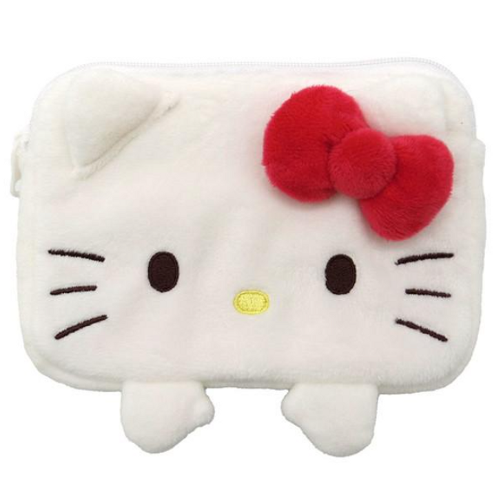 Nakajima Sanrio Face Tissue Pouch Hello Kitty