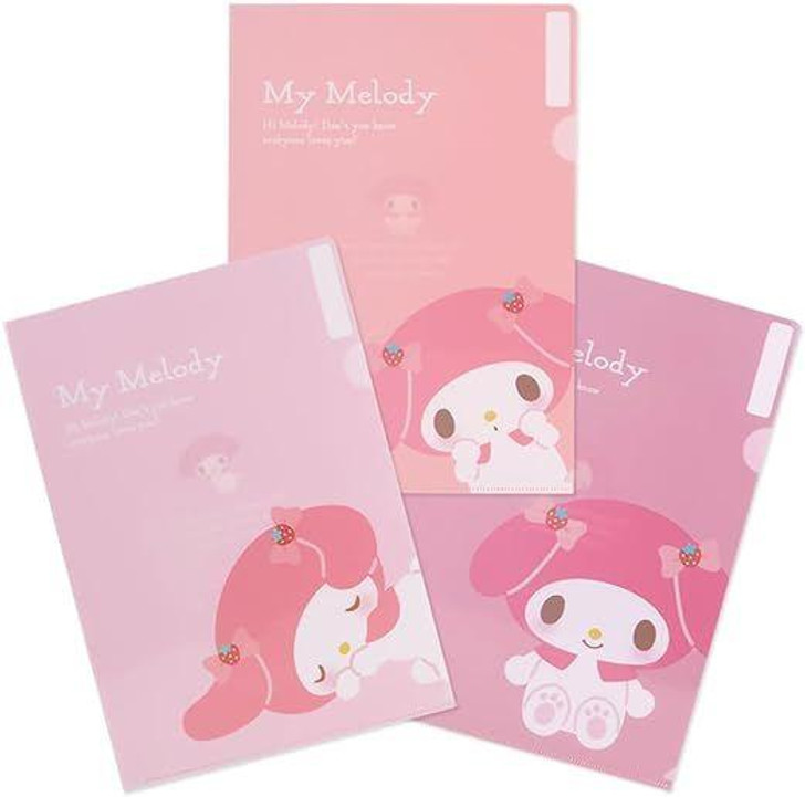  Sanrio File My Melody (Set of 3) 