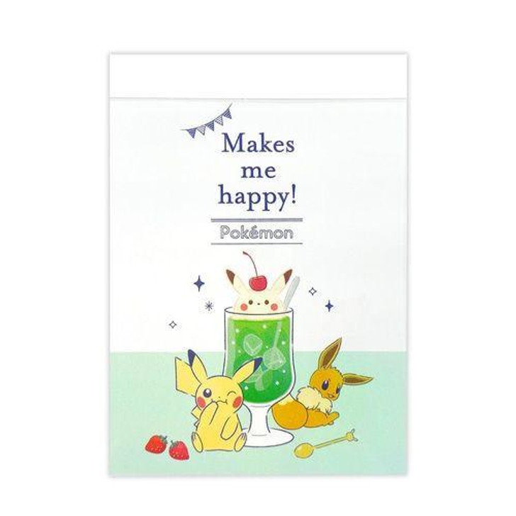  Pokemon Center Original Pokemon Center Orginal Mini Memo / Snack Memo (Pikachu and Eevee) 