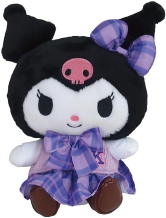 Nakajima Sanrio Plush Retro Uniform S Kuromi