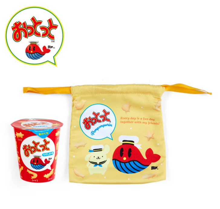 Sanrio Sanrio Drawstring Bag Pom Pom Purin (Ototo Snack Collaboration)