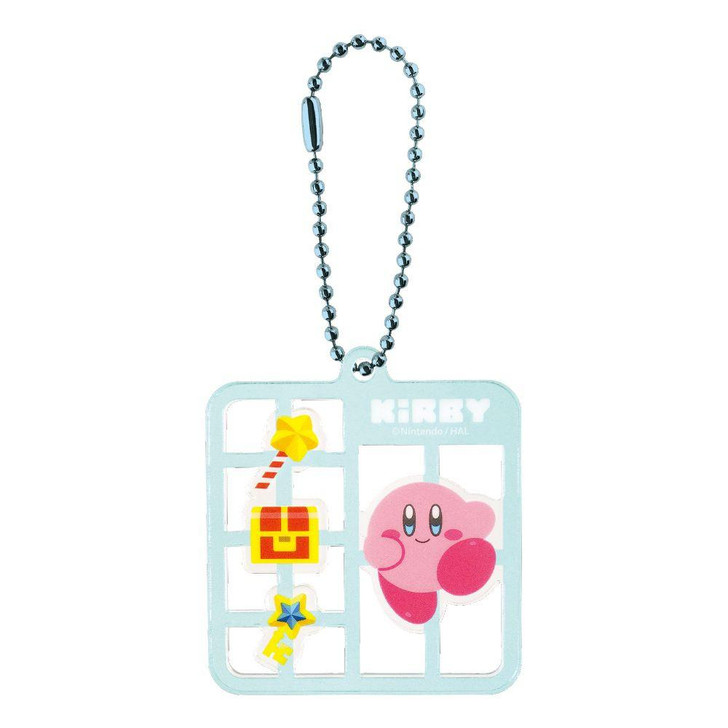  T's Factory Kirby Plastic Model Style Keychain 