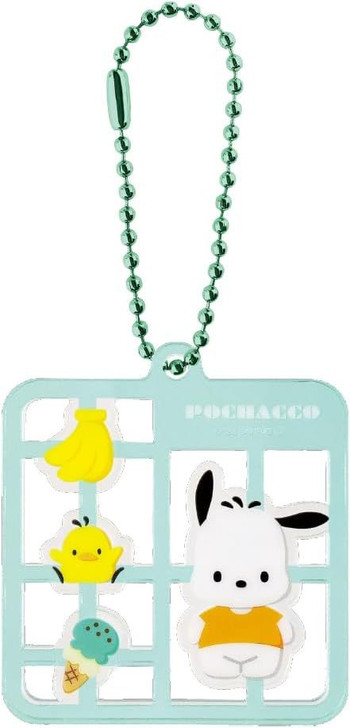 T's Factory Sanrio Plastic Model Style Keychain Pochacco