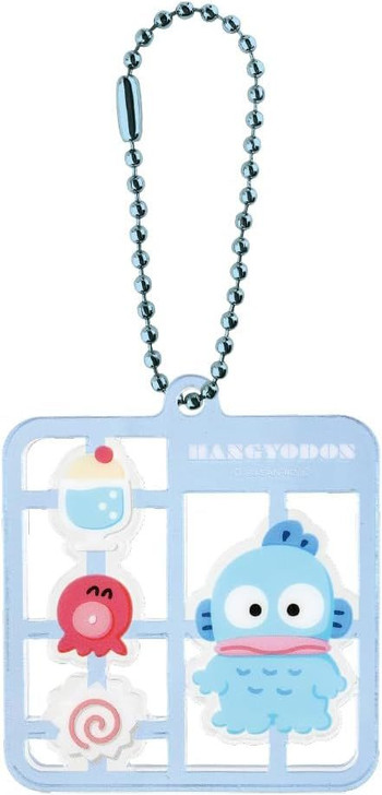 T's Factory Sanrio Plastic Model Style Keychain Hangyodon