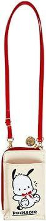  Sanrio Smartphone Shoulder Bag Pochacco (35th Anniversary Red Ribbon) 