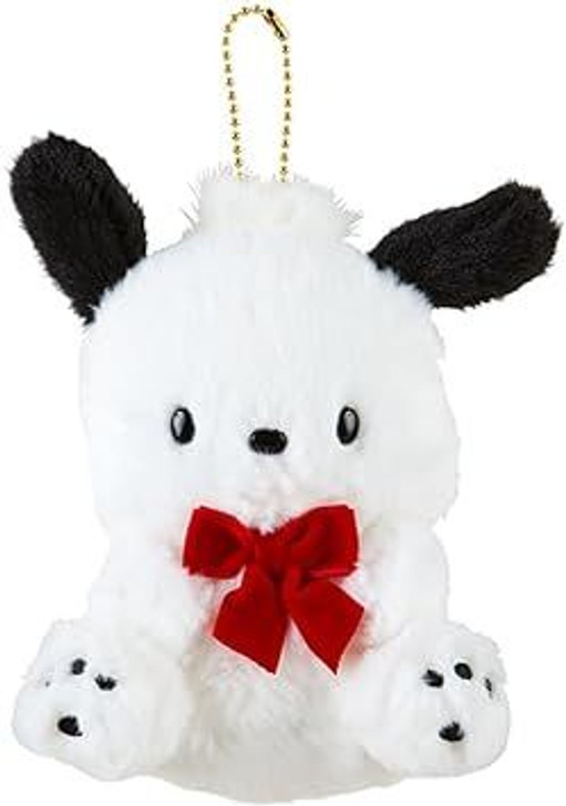 Sanrio Sanrio Mascot Holder Pochacco (35th Anniversary Red Ribbon)