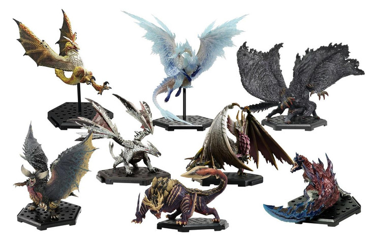 Capcom Figure Builder Monster Hunter Standard Model Plus -20th Anniversary BEST SELECTION- Vol.2 8Pcs Box