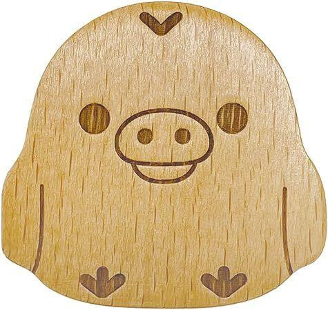  T's Factory Rilakkuma Wood Hook - Kiiroitori 