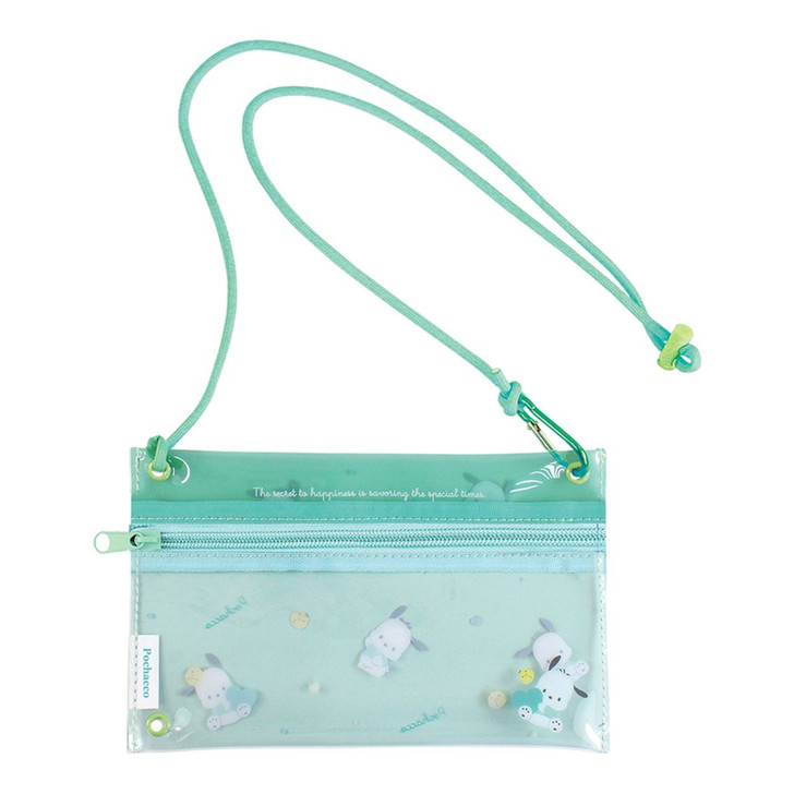 T's Factory Sanrio Clear String Pouch Pochacco