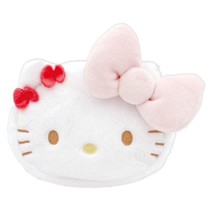 OST Sanrio Plush Face Pouch Hello Kitty (KT50th)