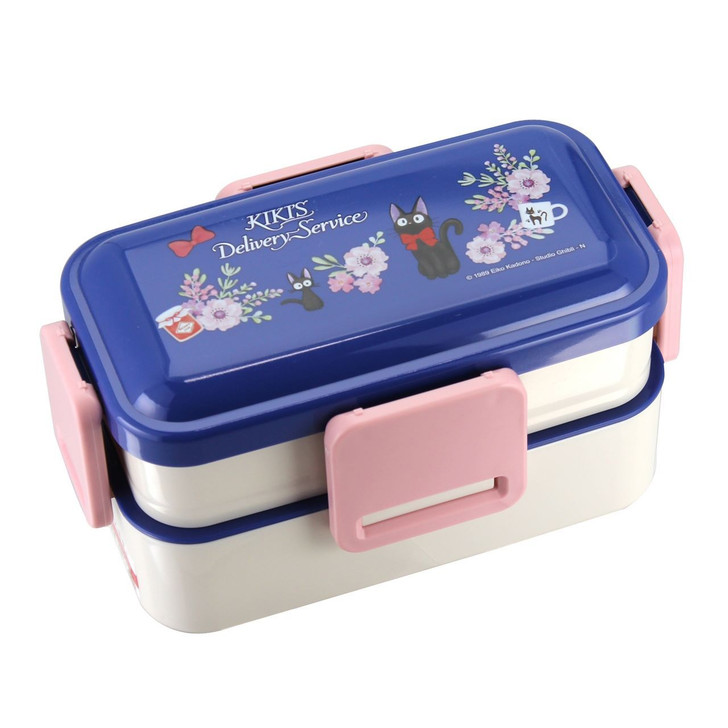 Skater Studio Ghibli Kiki's Delivery Service 2 Stacked Lunch Box