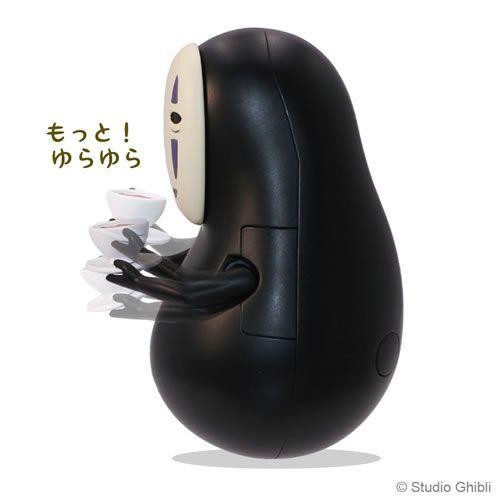  Ensky Studio Ghibli Spirited Away Roly-poly Toy - No Face 