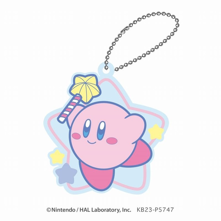 TwinCre Kirby Dream Land Clear Rubber Keychain