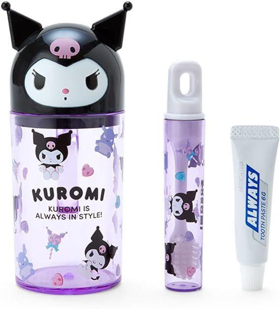 Sanrio Toothbrush & Cup Set Kuromi