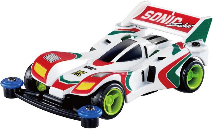 Tomica Premium unlimited Sonic Saber Mini 4WD (Bakuso Kyodai Let's
