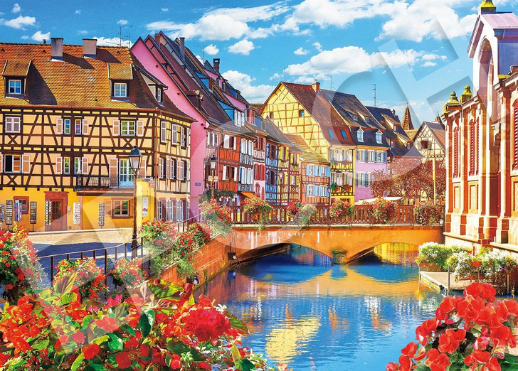 Epoch Epoch Jigsaw Puzzle Overseas Scenery Beautiful Streets of Colmar - France (2000 Super Small Piece)