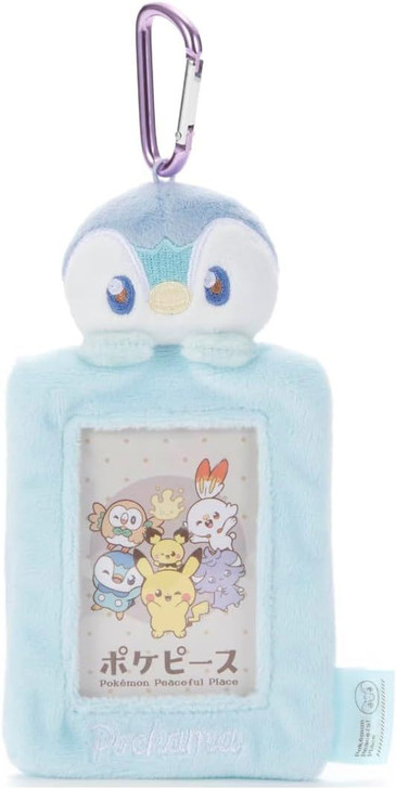 Takara Tomy Pokemon Pokepiece Plush Card Case Piplup