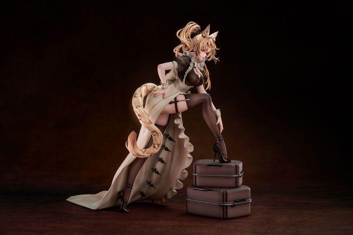  amiami MAGI ARTS Battle Maid Different Species Leopard Cat Maria 1/7 Figure 