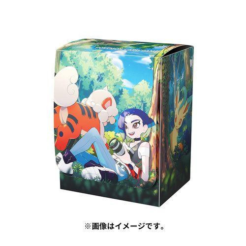 Pokemon Center Original Pokemon Card Game TCG Deck Case Growlithe & Perrin